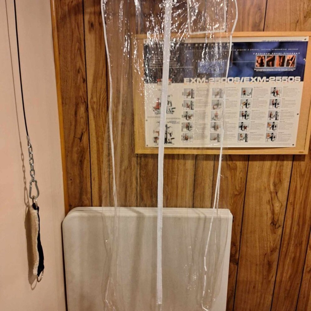 Clear Garment Bags-Originally designed for wedding dresses